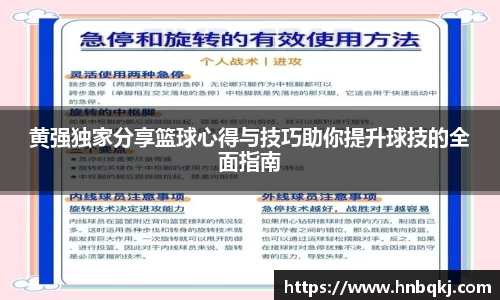 黄强独家分享篮球心得与技巧助你提升球技的全面指南